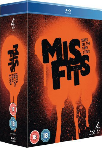 Misfits: Series 1 - 4 Misfits: Series 1 - 4 - 9-Disc Blu-Ray Set