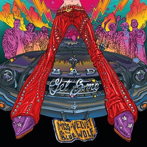 Miss Velvet & the Blue Wolf Bad Get Some - Record Album - Vinyl LP