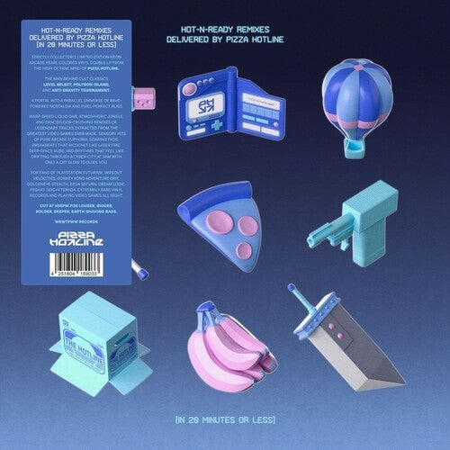 Mitch Murder X Pizza Hotline Hot-N-Ready Remixes Delivered By Pizza Hotline (In 20 Minutes or Less) - Double Record Album - Vinyl LP