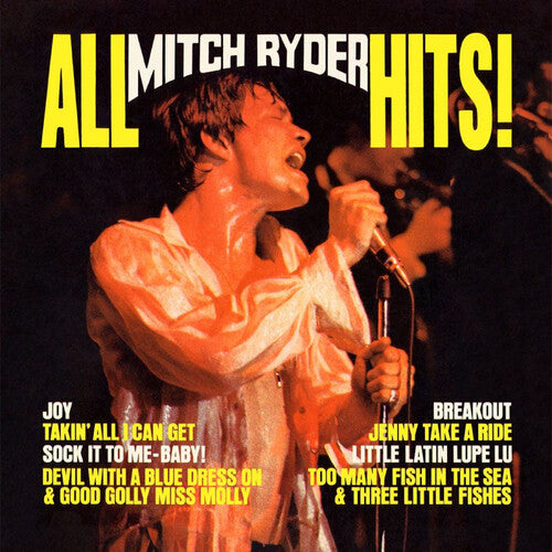 Mitch Ryder & the Detroit Wheels All Mitch Ryder Hits - Record Album - Vinyl LP