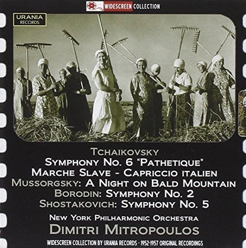 Mitropoulos / New York Philharmonic Symphonic Works - CD Album