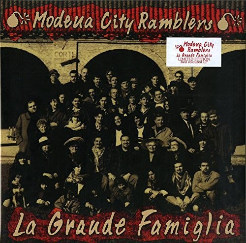 Modena City Ramblers La Grande Famiglia - Record Album - Vinyl LP