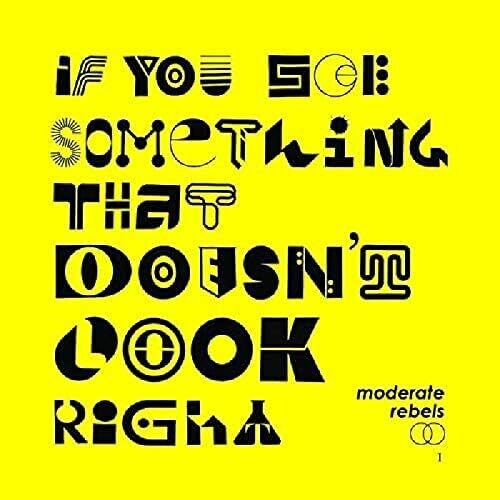 Moderate Rebels If You See Something That Doesn't Look Right - Record Album - Vinyl LP