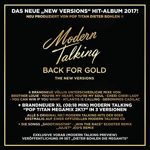 Modern Talking Back For Gold - Record Album - Vinyl LP