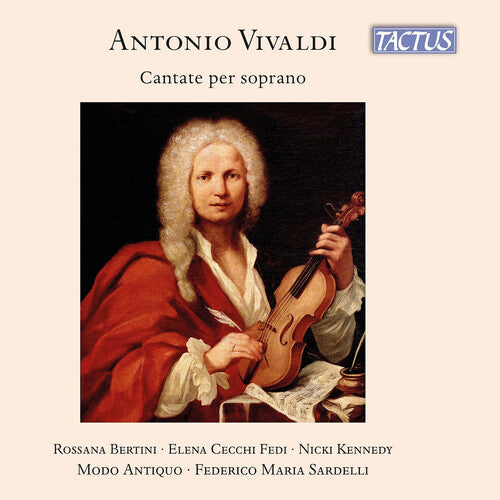 Modo Antiquo Vivaldi: Cantate per soprano - 4-Disc CD Album