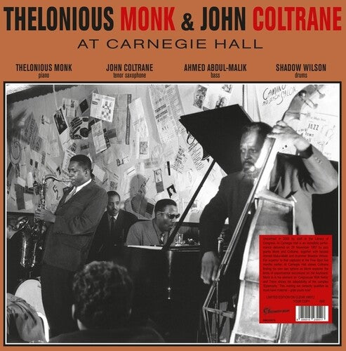 Monk, Thelonious / Coltrane, John At Carnegie Hall - Record Album - Vinyl LP