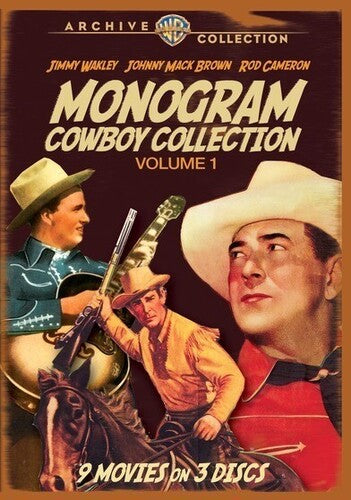 Monogram Cowboy Collection: Volume 1 - 4-Disc DVD Set