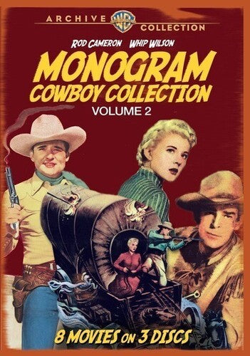 Monogram Cowboy Collection: Volume 2 - 3-Disc DVD Set