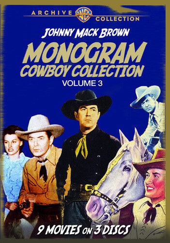 Monogram Cowboy Collection: Volume 3 - 3-Disc DVD Set