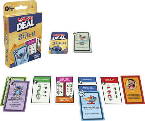 Monopoly Deal Stitch Monopoly Deal: Disney Stitch Edition - Card Game - CD Album