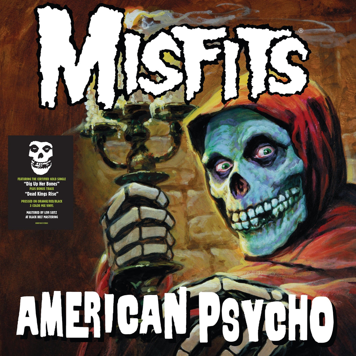 Monostereo One Stop American Psycho (Limited Edition, Orange, Red & Black Tri-Colored Vinyl, Gatefold LP Jacket)