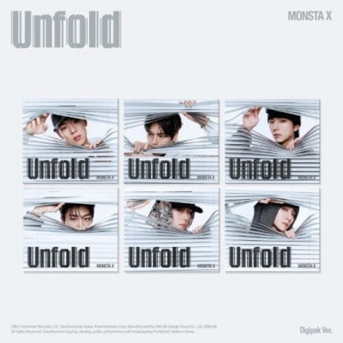 Monsta X Unfold - CD Album