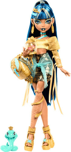 Monster High Monster High Cleo De Nile Fashion Doll with Pet - Collectible Doll