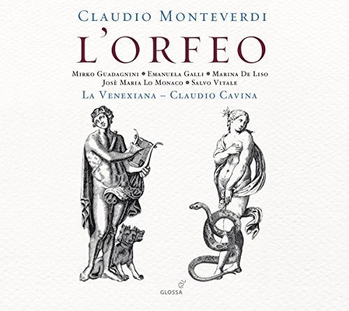 Monteverdi / Guadagnini / Galli / Monaco / Vitale Claudio Monteverdi: L'Orfeo - 2-Disc CD Album