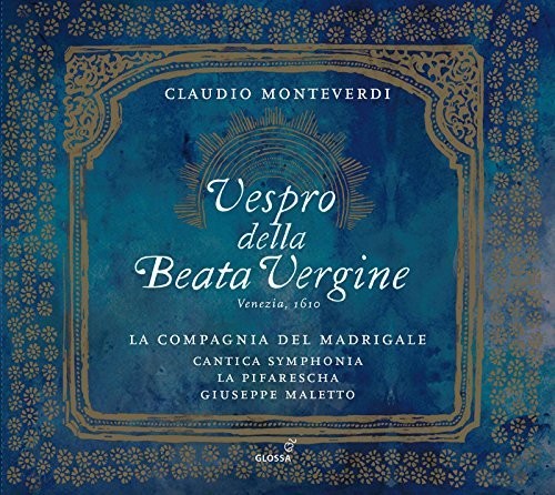 Monteverdi / La Compagnia Del Madrigale Claudio Monteverdi: Vespro della Beata Vergine - 2-Disc CD Album