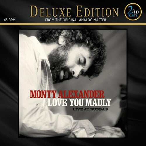 Monty Alexander Love You Madly Live At Bubba's - Double Record Album - Vinyl LP