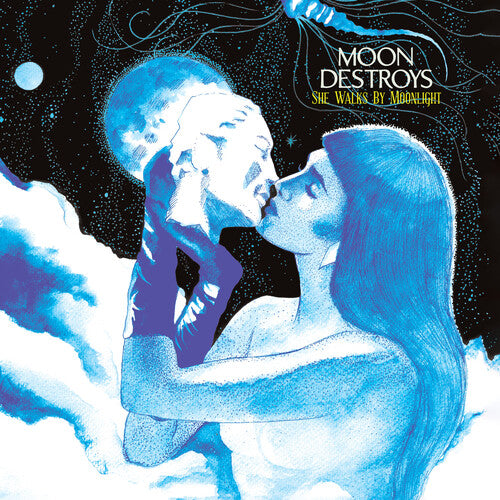 Moon Destroys She Walks By Moonlight - Record Album - Vinyl LP