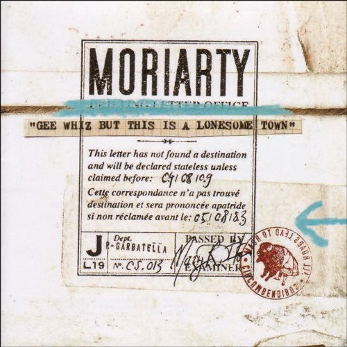 Moriarty Gee Whiz But This Is a Lonesome Town - Double Record Album - Vinyl LP