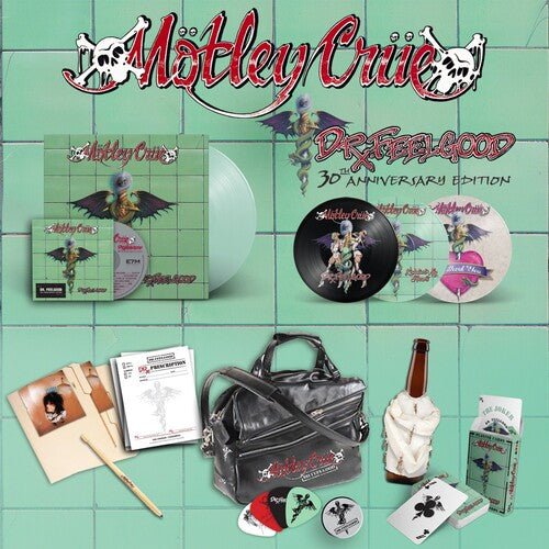 Motley Crue Dr. Feelgood (30th Anniversary) (With CD, With Bonus 7", Boxed Set, Colored Vinyl, Green)