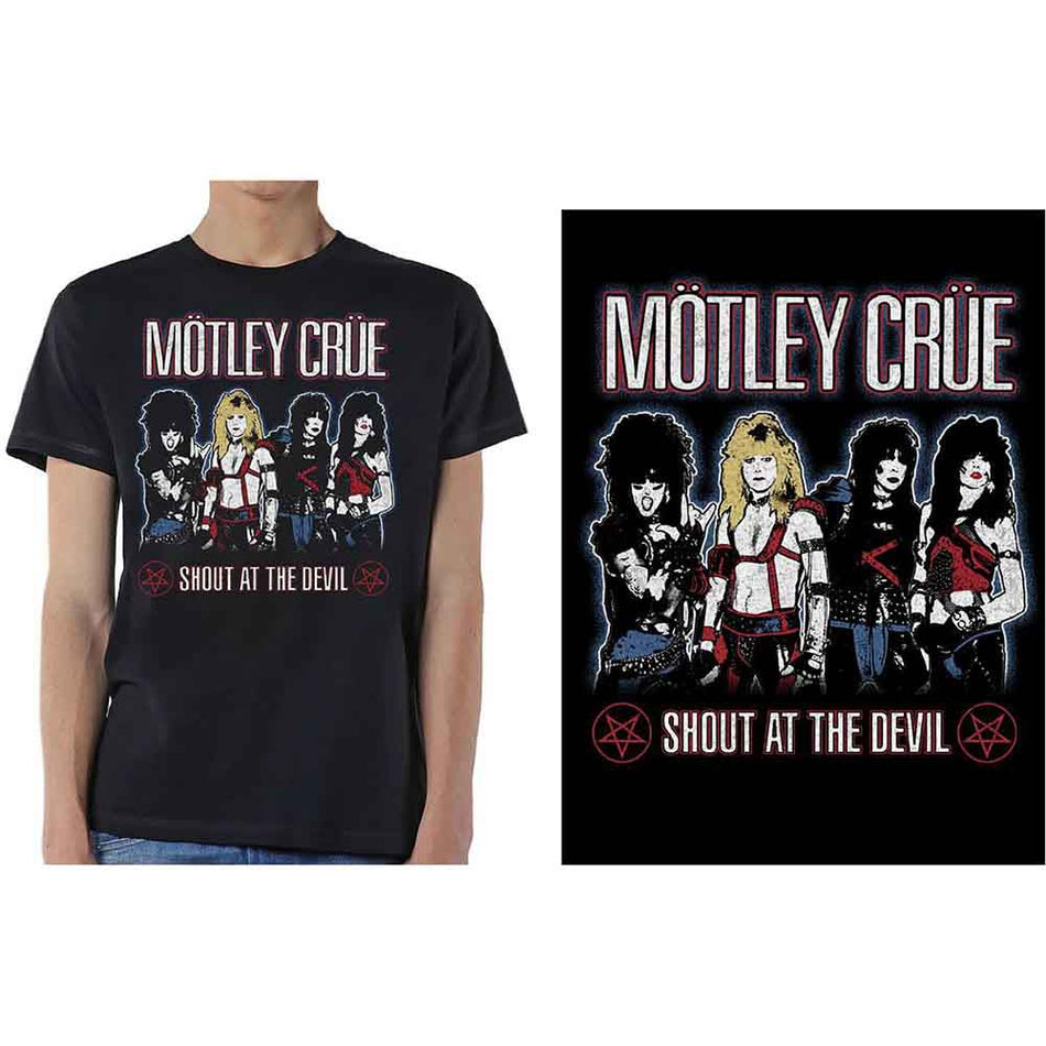 Motley Crue Shout at the Devil Black