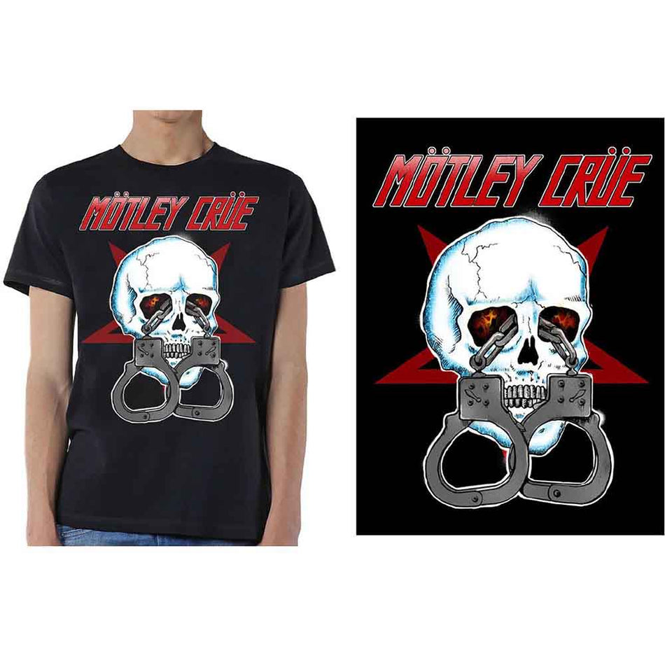 Motley Crue Skull Cuffs 2 Black