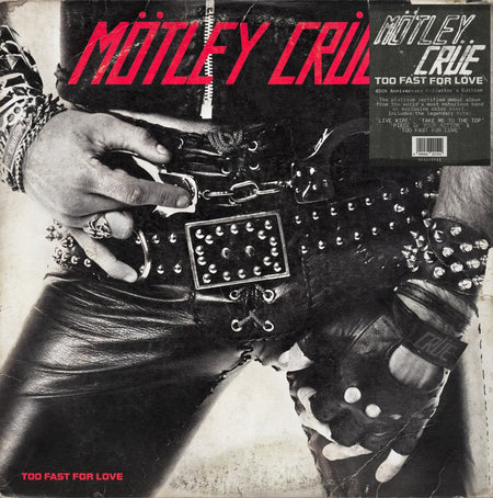 Motley Crue Too Fast For Love (Indie Exclusive, Black & Red Smoke Colored Vinyl, 45th Anniversary Edition)