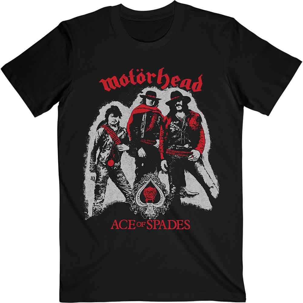 Motörhead Ace of Spades Cowboys Black