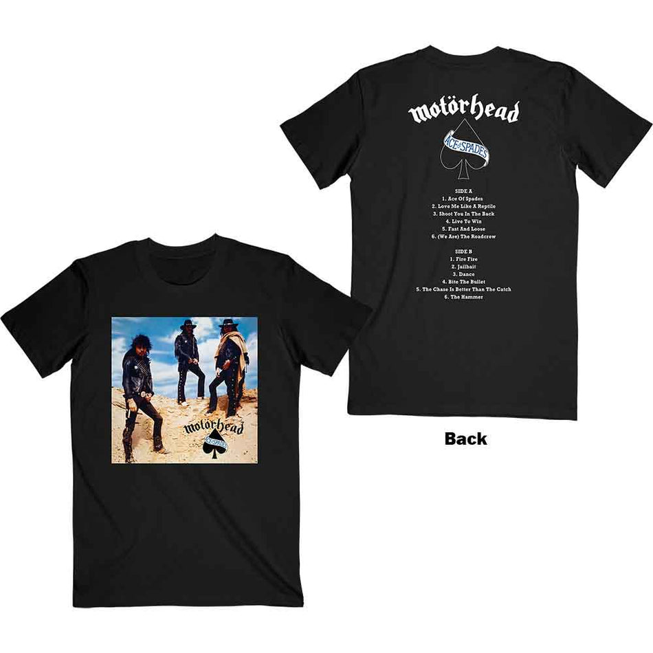 Motörhead Ace of Spades Track list Black