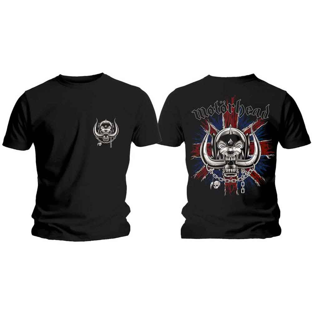 Motörhead British War Pig & Logo Black