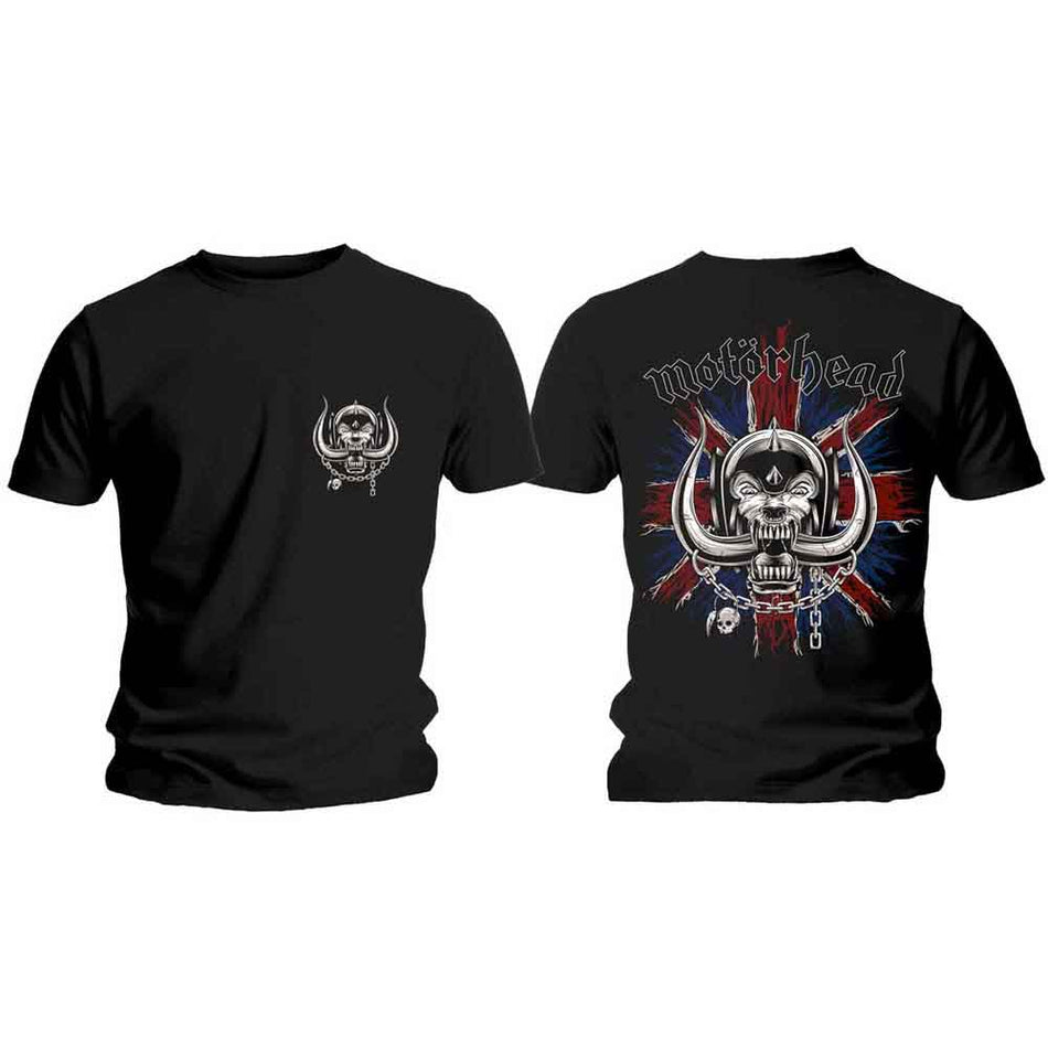 Motörhead British War Pig & Logo Black