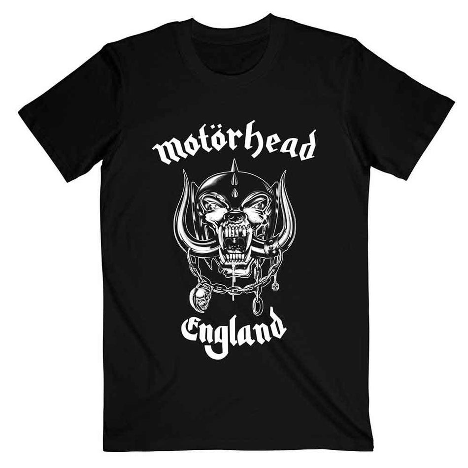 Motörhead England Black