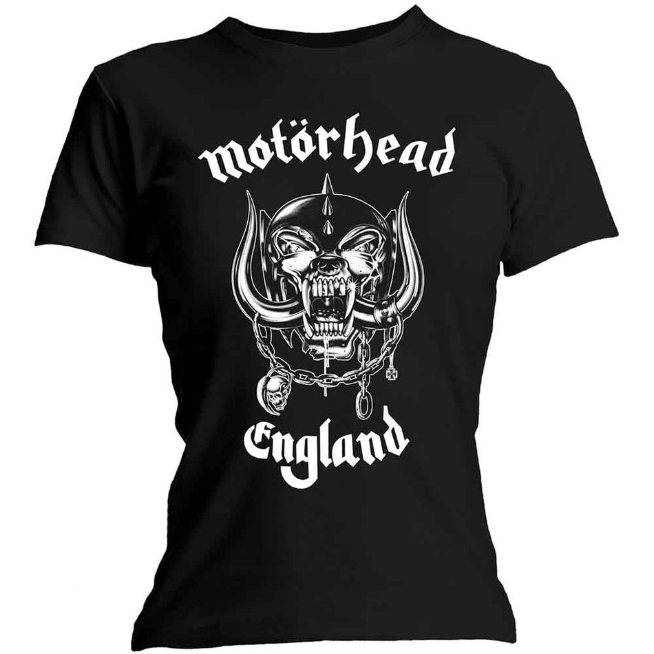 Motörhead England Black