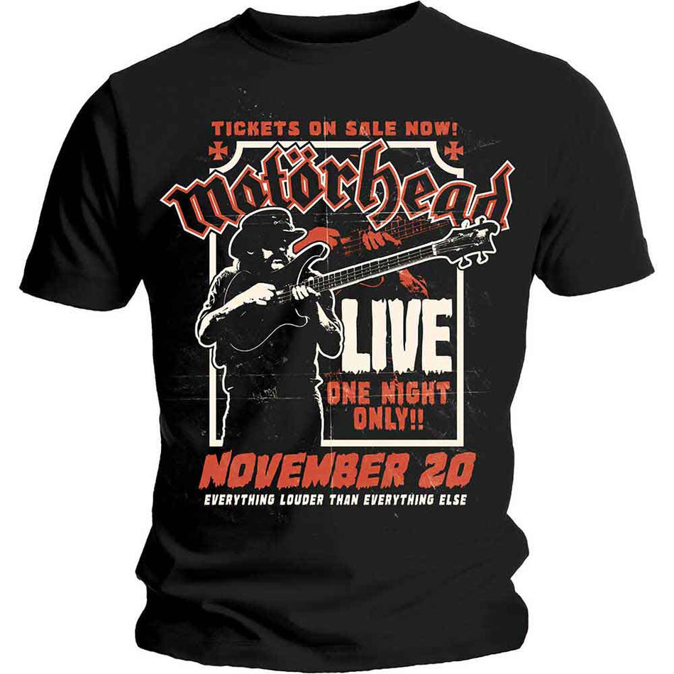 Motörhead Lemmy Firepower Black