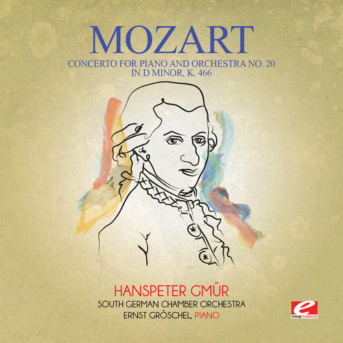 Mozart Concerto for Piano & Orchestra No. 20 in D minor K - CD Album