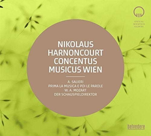 Mozart / Hemm / Schafer Prima la Musica E Poi Le Parole - 2-Disc CD Album