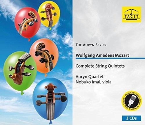 Mozart, W. / Auryn Quartet / Imai, Nobuko Mozart: Complete String Quintets - 3-Disc CD Album