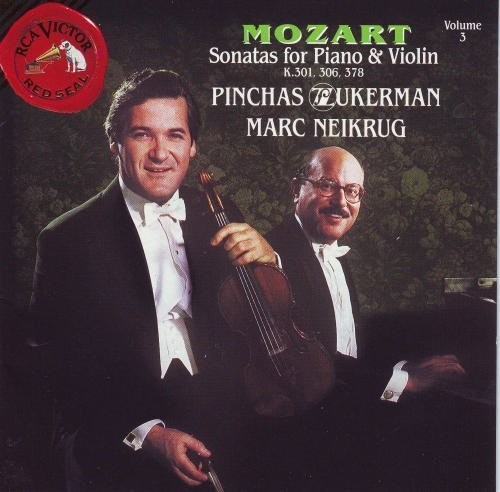 Mozart / Zukerman / Neikrug Violin Sonatas 3 - CD Album