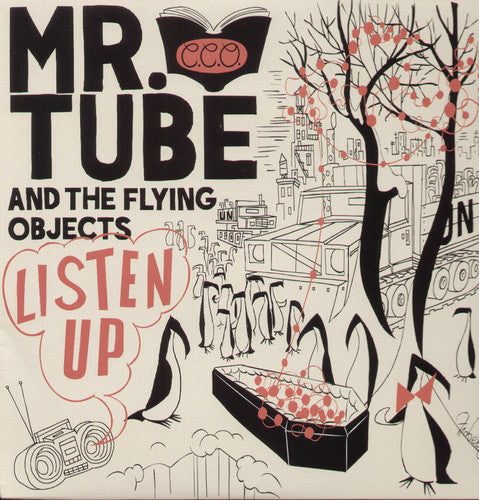 Mr. Tube & The Flying Objects Listen Up - Record Album - Vinyl LP