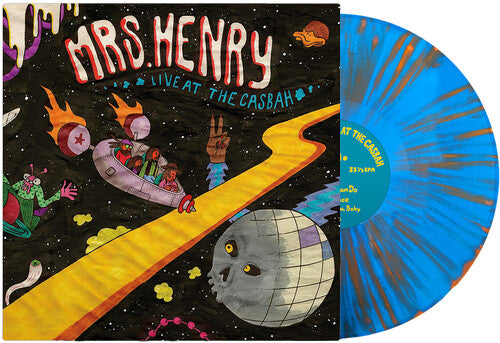 Mrs. Henry Live at the Casbah - Blue/Orange Splatter - Record Album - Vinyl LP