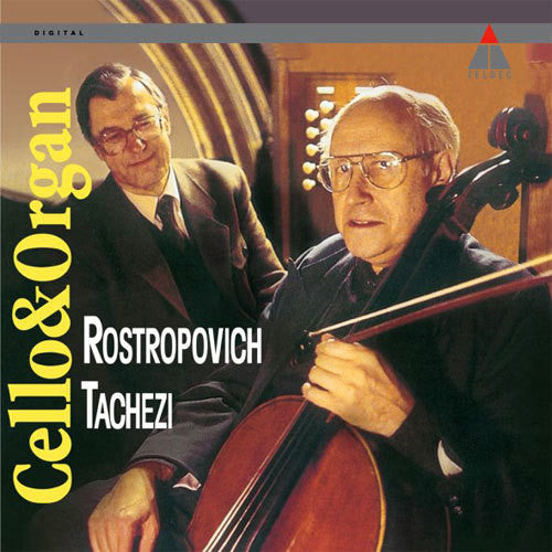 Mstislav Rostropovich & Herber Tachezi Cello & Organ - Double Record Album - Vinyl LP