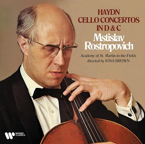 Mstislav Rostrpovich Haydn Cello Concertos in D & C - Record Album - Vinyl LP