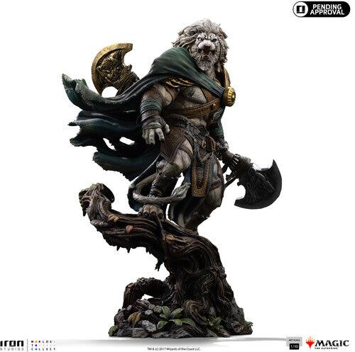 Mtg Ajani Goldmane Art Scale 1/10 Statue Magic: The Gathering - Ajani Goldmane Art Scale 1/10 Statue - Collectible Statue