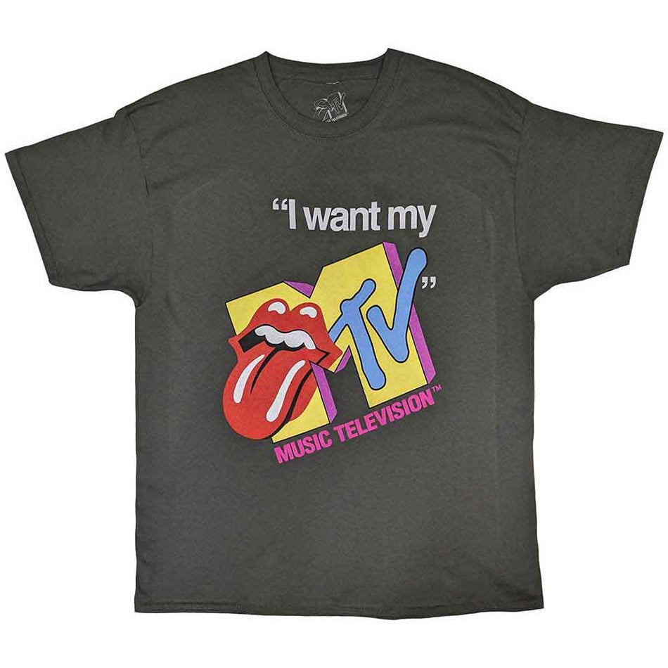 MTV Rolling Stones I Want My MTV Grey