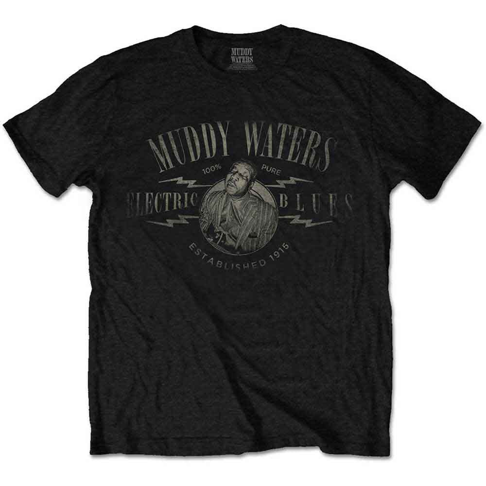 Muddy Waters Electric Blues Vintage Black