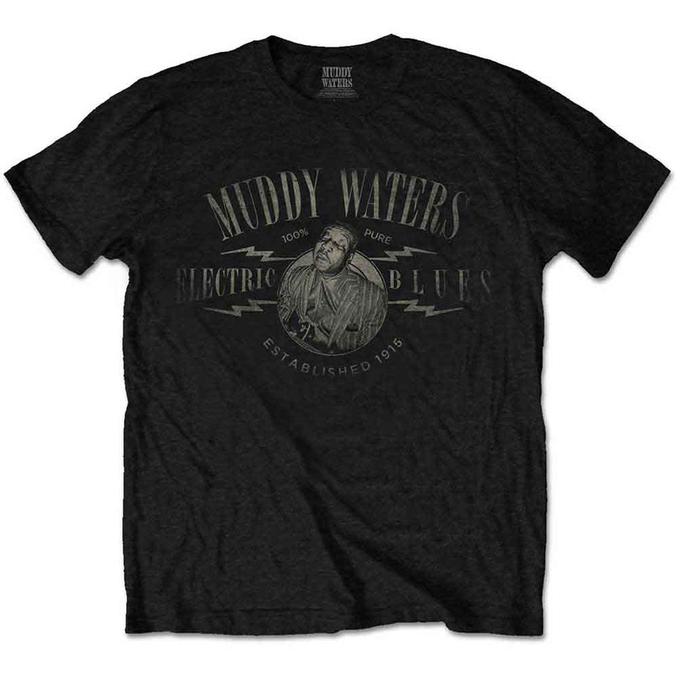 Muddy Waters Electric Blues Vintage Black
