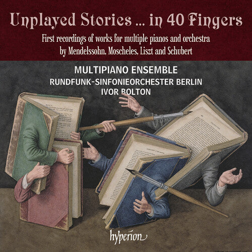 MultiPiano Ensemble Unplayed Stories - in 40 Fingers - CD Album