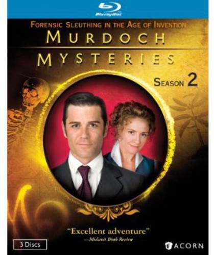 Murdoch Mysteries: Season 2 Murdoch Mysteries: Season 02 - 3-Disc Blu-Ray Set