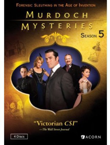 Murdoch Mysteries: Season 5 Murdoch Mysteries: Season 05 - 4-Disc DVD Set