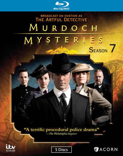Murdoch Mysteries: Season 7 Murdoch Mysteries: Season 07 - 5-Disc Blu-Ray Set