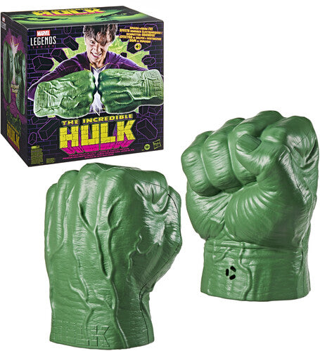 Mvl Legends Hulk Fists Marvel Legends - Incredible Hulk Premium Roleplay Fists with Smash 'N Bash Sound FX - Collectibles